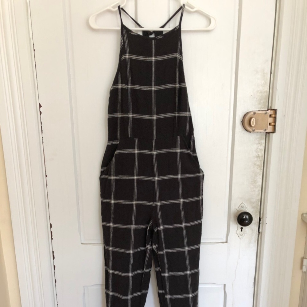 Plaid Romper